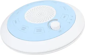 Portable White Noise, Baby Machine Sleeping Noise Effect 8 Sounds Volume Control for a Kindergarten for the Office (Blue)