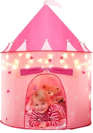 Princess Toy Tent - Indoor and Outdoor Girls Castle Playhouse Tent