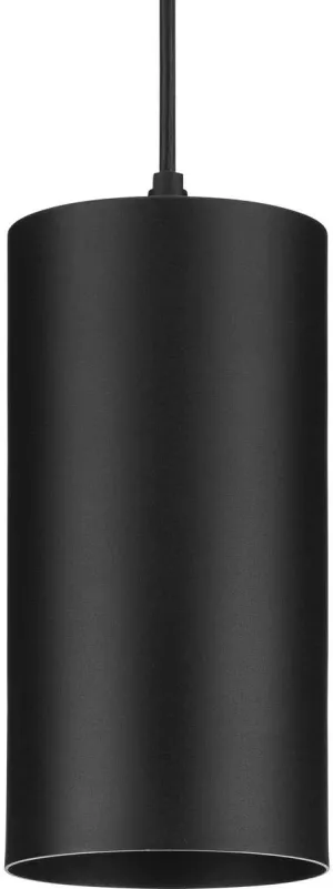 Progress Lighting P550100-031-30 6IN CYL RNDS Cylinder, Black 12.00x6.00x6.00