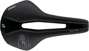 Prologo Nago R4 Pas Nack - Road Bike Saddle, Black, Unisex-Adults, Foam Pad, Carbon Fibre Base & Rail, 245x147mm, 155g, Suitable for Serious Cyclists & Professionals