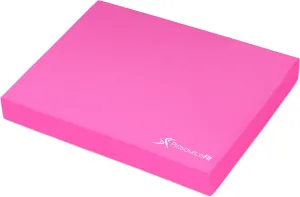 ProsourceFit Exercise Balance Pad – Large Cushioned Non-Slip Foam Mat & Knee Pad for Fitness, Stability Training, Physical Therapy, Yoga 15"x19"