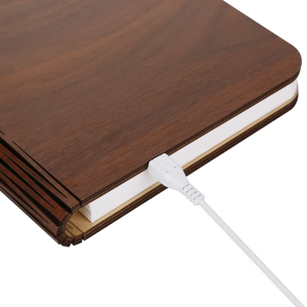 QL01 Warm White LED Wooden Folding