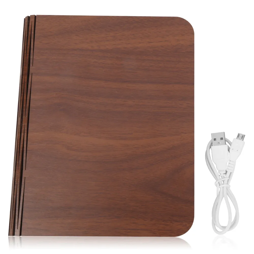 QL01 Warm White LED Wooden Folding