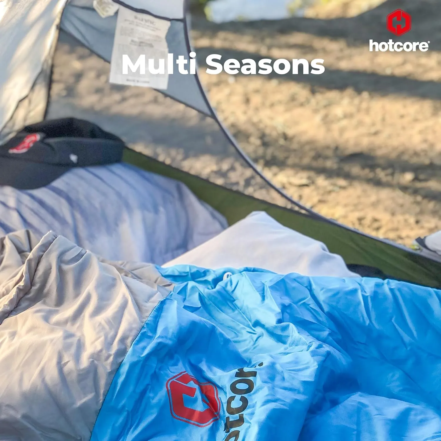 R Series Sleeping Bag, Lightweight Compact, 90" x 34" - Multi Season, Temperature Rating of 44°F to -22°F (7°C to -30°C) Between 3 Models