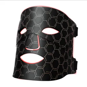 Red Light Therapy for Face, 7 1 Color 850nm Wireless Near Infrared Portable LED Face Mask Light Therapy Device, Red Light Therapy Mask ,Brighten Skin Tone, Remove Wrinkles,Promote Collagen