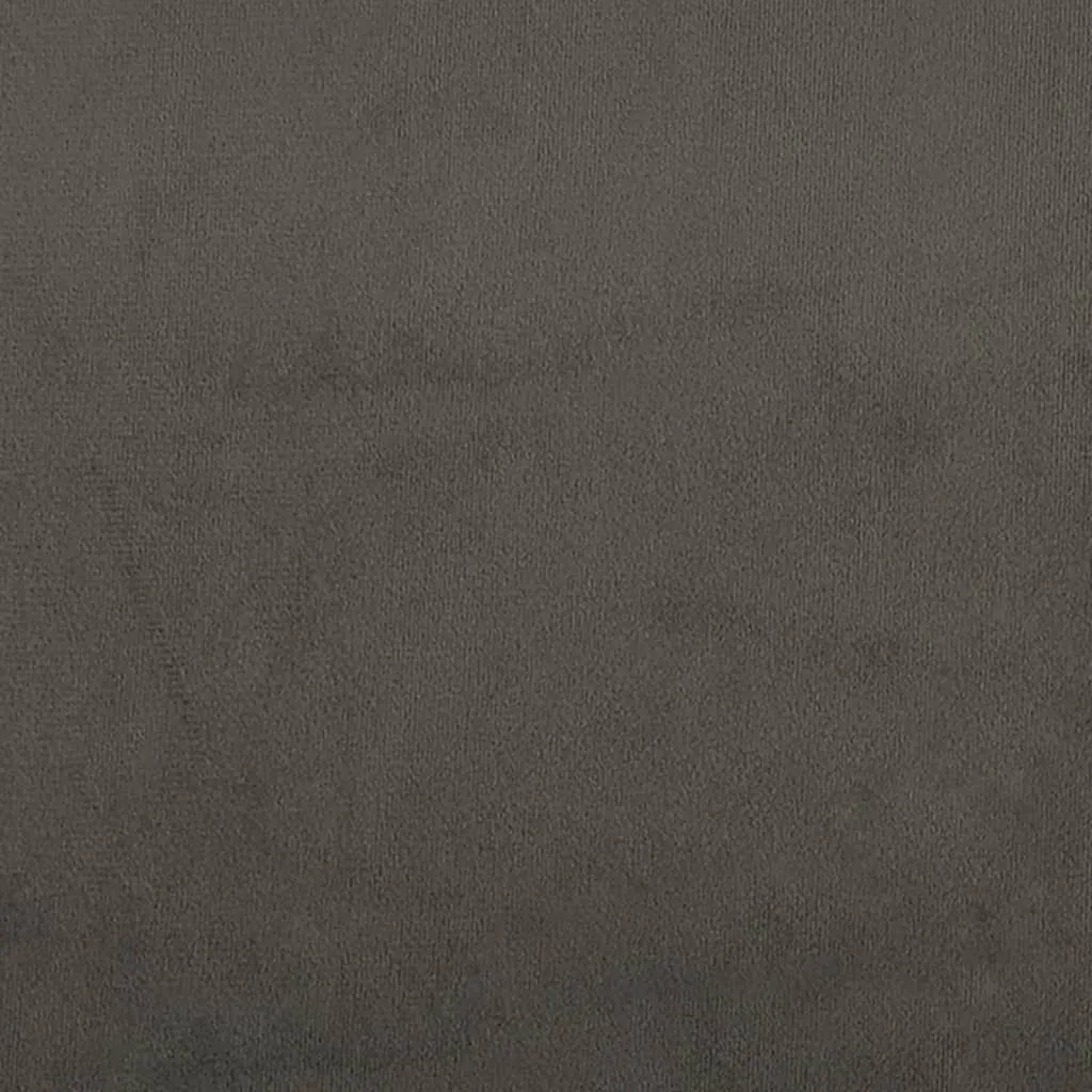 Relaxing Chair Dark Gray Velvet