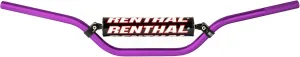 Renthal 809-01-PE-01-261 7/8 Bar RC High Purple 7/8-Inch MX/Enduro Handlebar