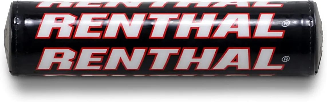 Renthal P300 Black, Red, White/Grey Foam Mini SX 8.5-inch Bar Pad