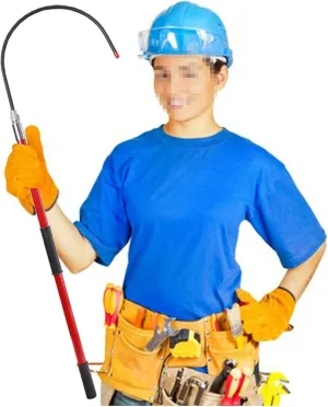 Rescue Hook Saftey Tool 3 4 6 10 Ft Long Electrician Insulated Rescue Pole with 16 1/2in Hook, 10 35 110 220 KV High Voltage Safety Anti Electric Shock Rescue Rod, Portable Electrical Safety Tool(Red,