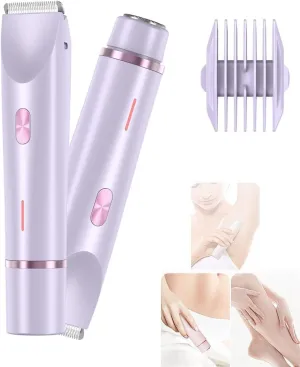 Reshline Shaver, 2025 New Reshline Electric Shaver Detachable Smooth Shave Razor 2 in 1 Electric Razors for Shaving Mini Wet and Dry Women Hair Remover for Leg Underarm(Purple)