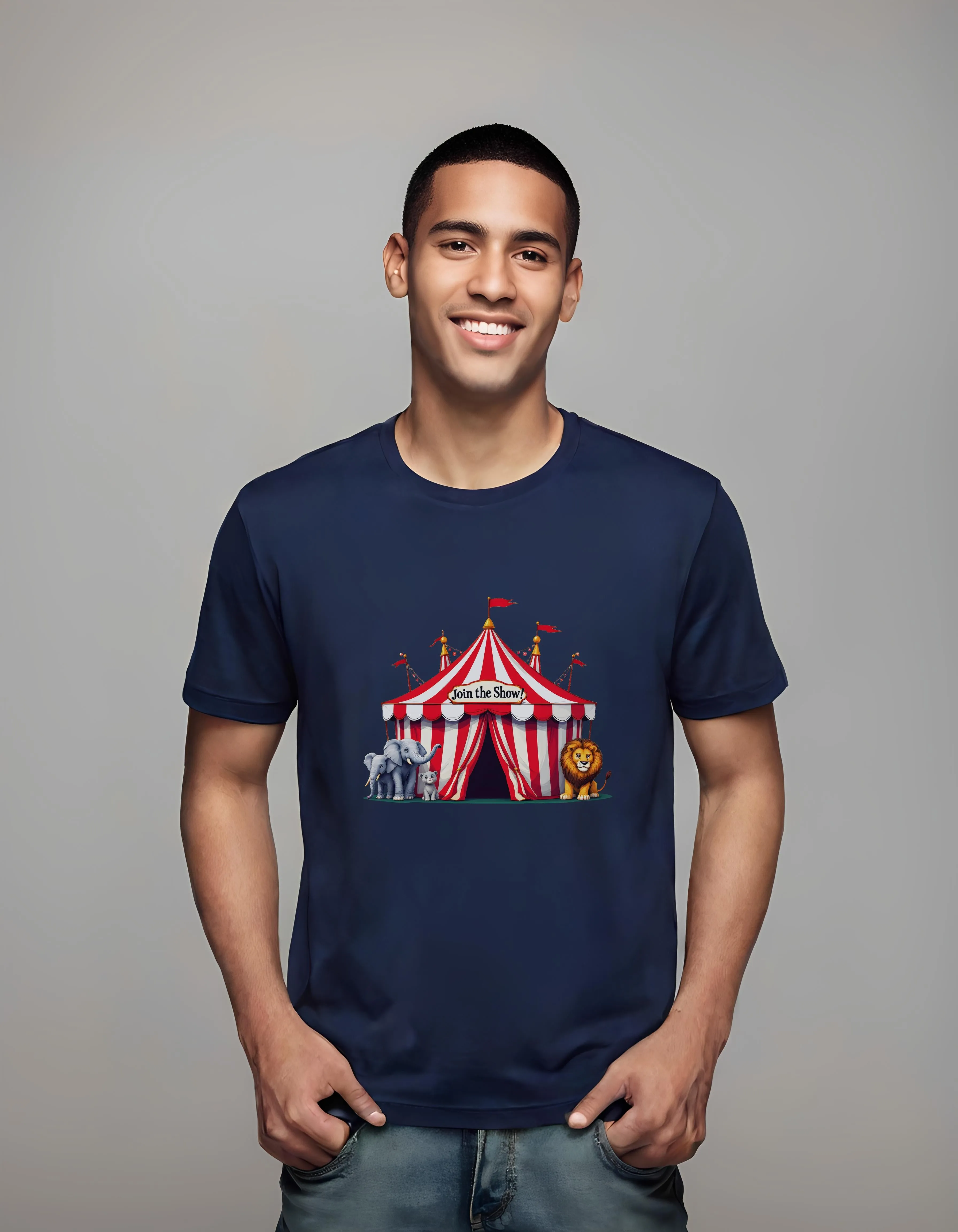 Retro Circus Tent Join the Show | Classic T-Shirt (Unisex)