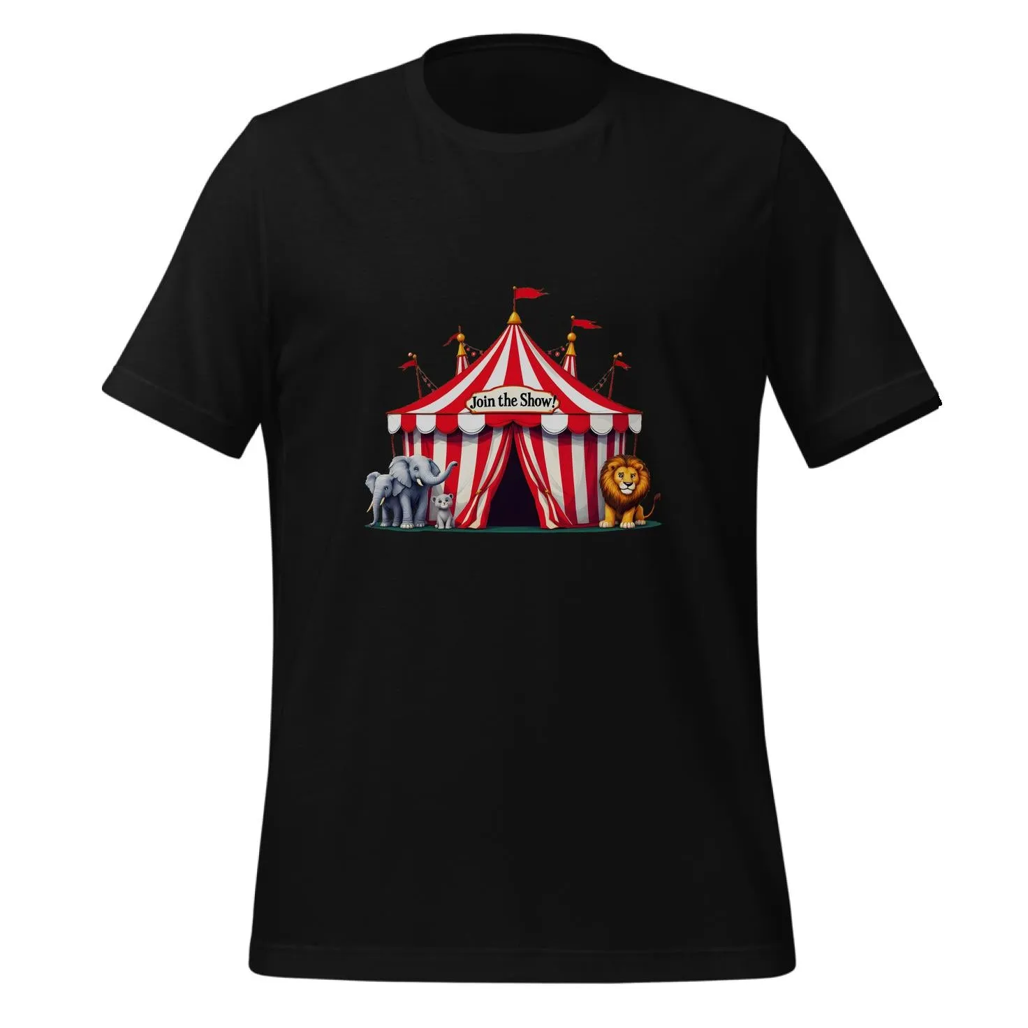 Retro Circus Tent Join the Show | Classic T-Shirt (Unisex)