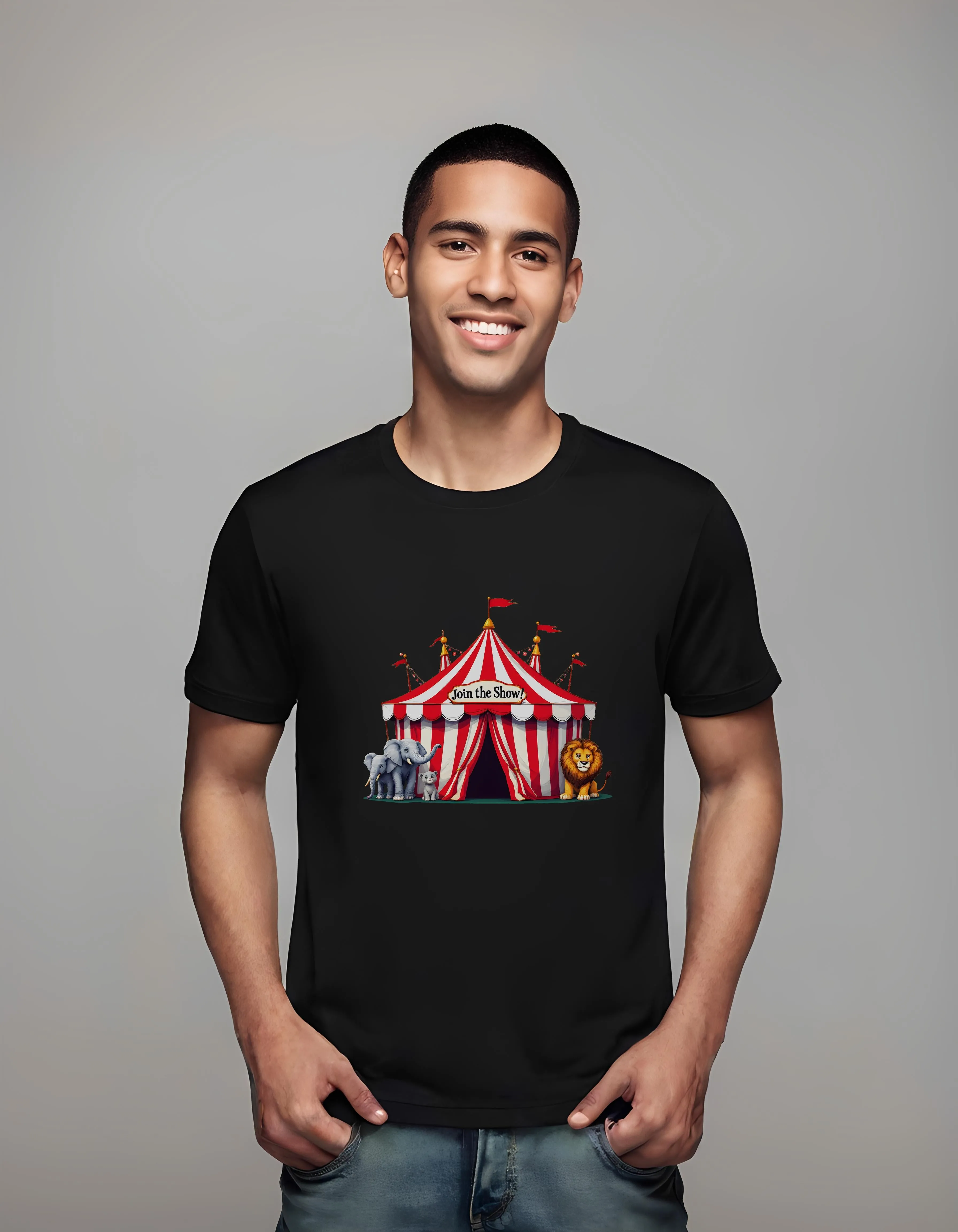 Retro Circus Tent Join the Show | Classic T-Shirt (Unisex)