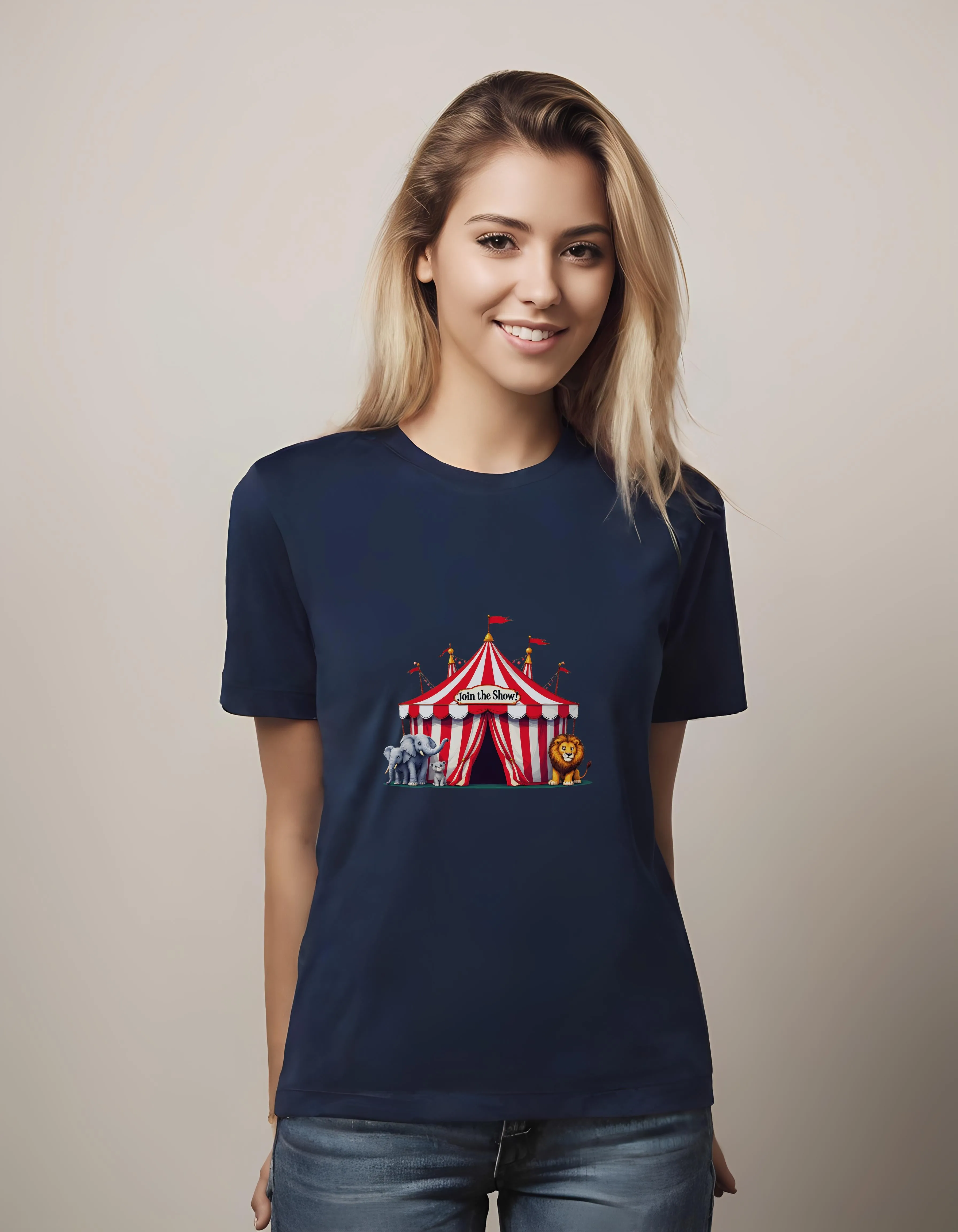 Retro Circus Tent Join the Show | Classic T-Shirt (Unisex)