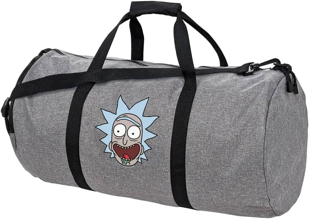 Rick and Morty Rick Headshot Lightweight Duffel Bag for Sports and Gym Packable for Travel