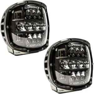 Rigid Industries 300415 Powersports LED Light - Pair, Clear