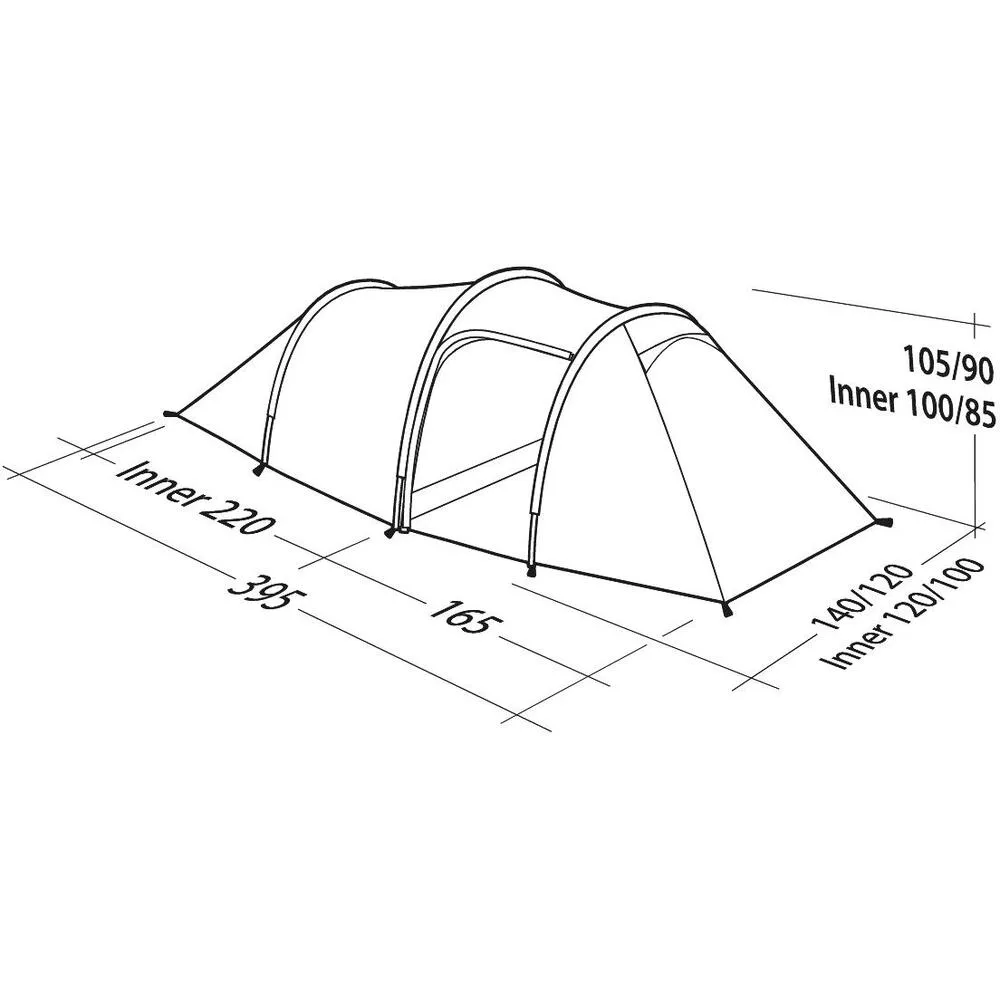Robens Pioneer 2EX, 2-person Tent - SPECIAL PRICE FOR 2022 MODEL