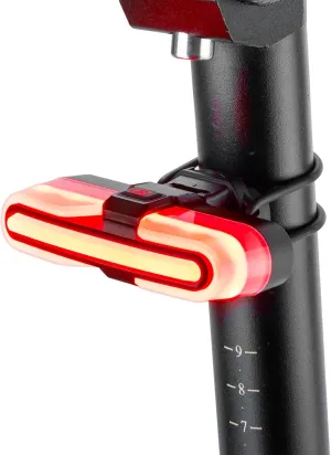 ROCKBROS Bike Tail Light, Smart Bicycle Tail Light with Brake Sensing, Waterproof Rear Bike Light, USB Rechargeable Bike Lights, Bike Lights for Night Riding