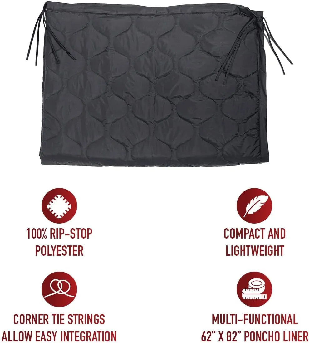 Rothco G.I. Type Poncho Liner - The Woobie for All-Weather Comfort