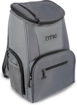 RTIC 15 Can Lightweight Backpack Cooler Soft Insulated Portable Bag for Lunch, Beach, Drink, Beverage, Travel, Camping, Picnic, Car, Hiking,
