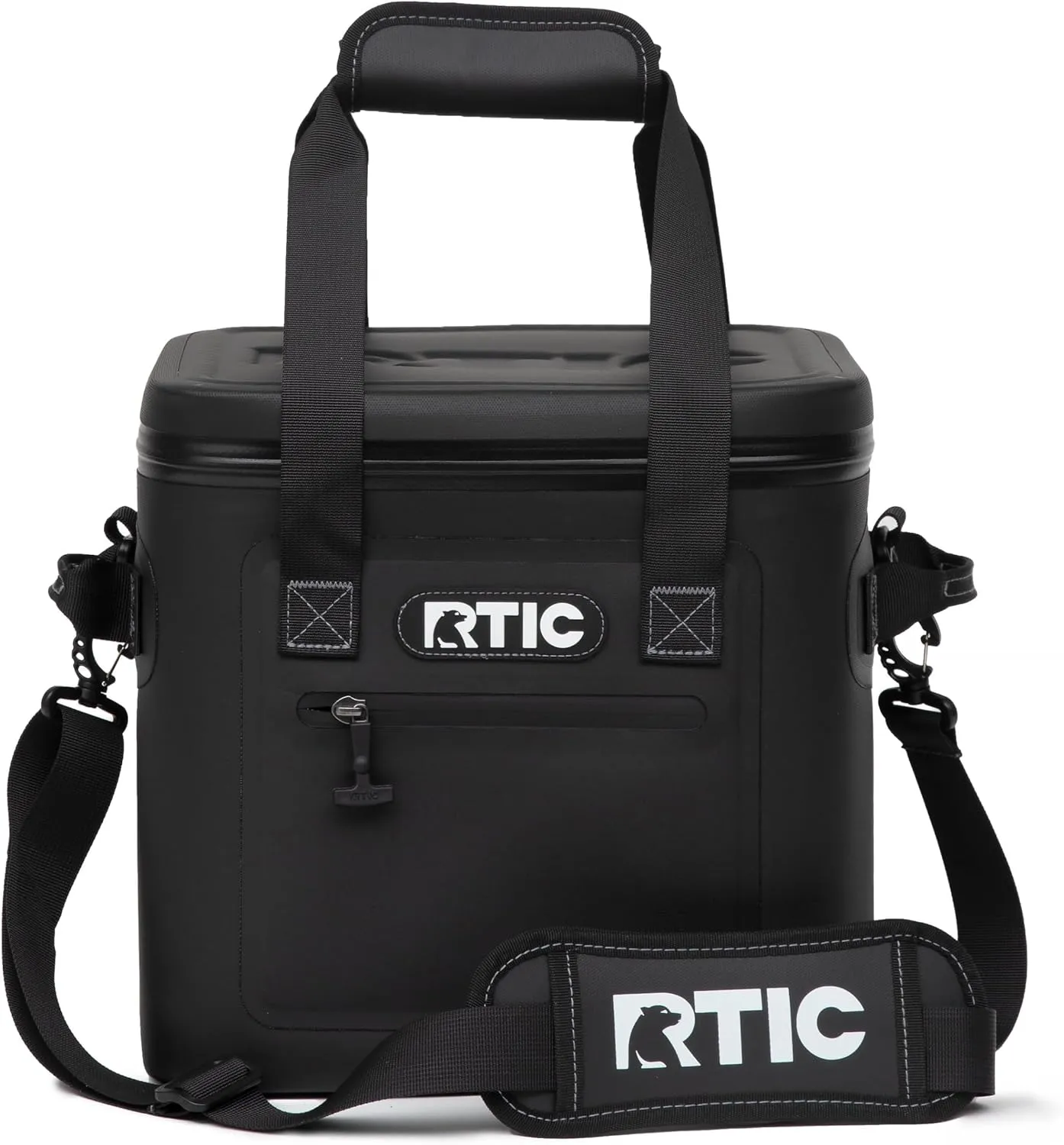 RTIC Ultra-Tough Soft Cooler 12 Can, Insulated Bag Portable Ice Chest for Lunch, Beach, Drink, Beverage, Travel, Camping, Picnic, Car, Trips, Floating Cooler Leak-Proof with Zipper