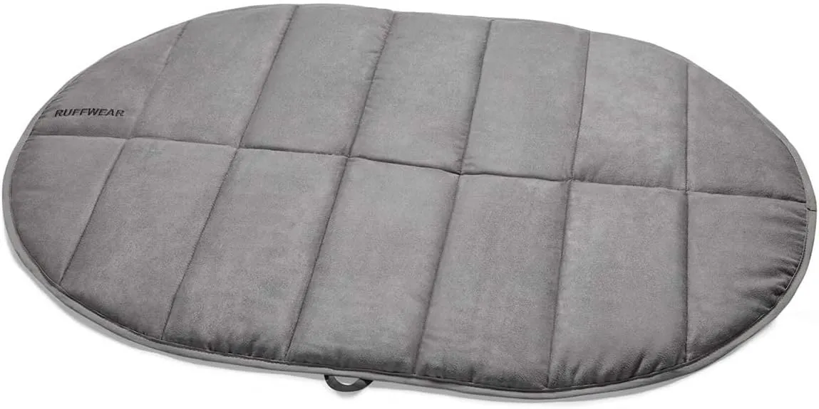 Ruffwear, Highlands Dog Pad, Portable Dog Bed for Outdoor Use, Cloudburst Gray, Large