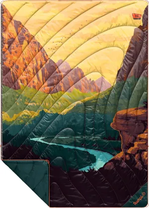 Rumpl Original Puffy Zion National Park Blanket for Camping and Outdoors, V2, Zion