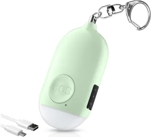 Safe Sound Personal Alarm, 130dB Security Self Defense Alarm Keychain Emergency LED Flashlight with USB Rechargeable, Security Personal Protection Devices for Women Kids Elderly