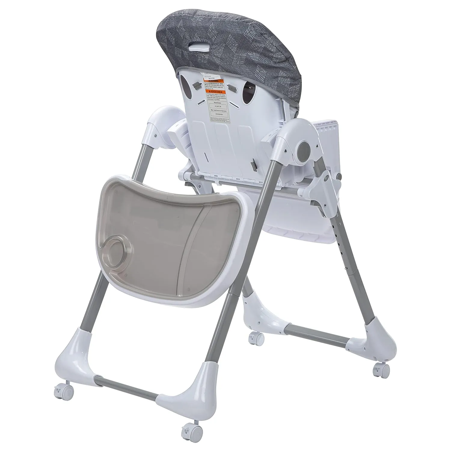 Safety 1st High Chairs for Babies and Toddlers, 3-In-1 Grow and Go with Tray and Adjustable Seat, Monolith