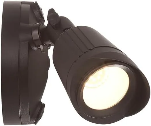 Savoy House 4-Flood Light-A2-3000K-BZ Savoy House Outdoor Flood Light, Integrated LED 2-Light 44 Total Watts, 4" H x 8" W, Bronze