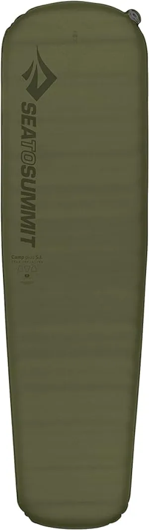 Sea to Summit Camp Plus Self-Inflating Foam Sleeping Mat for Camping, Tapered - Regular (72 x 20 x 3 inches)