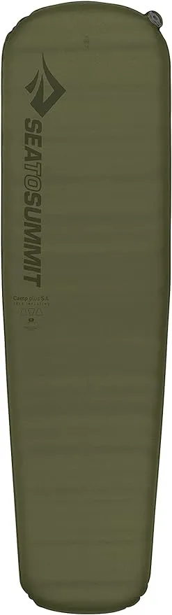 Sea to Summit Camp Plus Self-Inflating Foam Sleeping Mat for Camping, Tapered - Regular (72 x 20 x 3 inches)