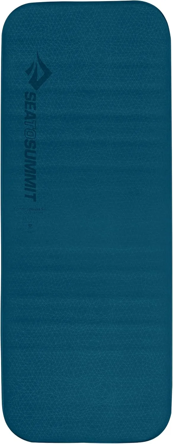 Sea to Summit Comfort Deluxe Self-Inflating Foam Camping Mattress, Large (79 x 29 x 4 inches)