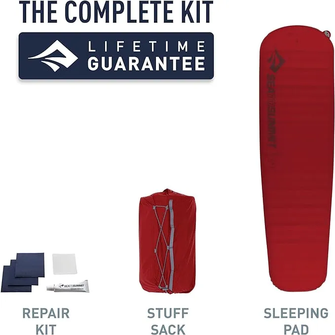 Sea to Summit Comfort Plus Self-Inflating Foam Sleeping Pad for Camping