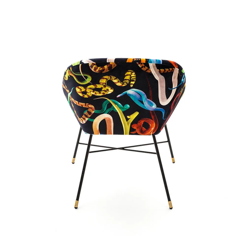 Seletti Toiletpaper Padded Chair Snakes