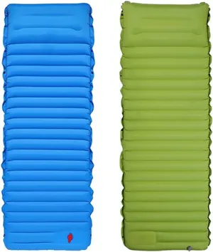 Self-Inflating Air Mattress Widen Sleeping Pad Splicing Inflatable Bed Beach Camping Tent Cushion