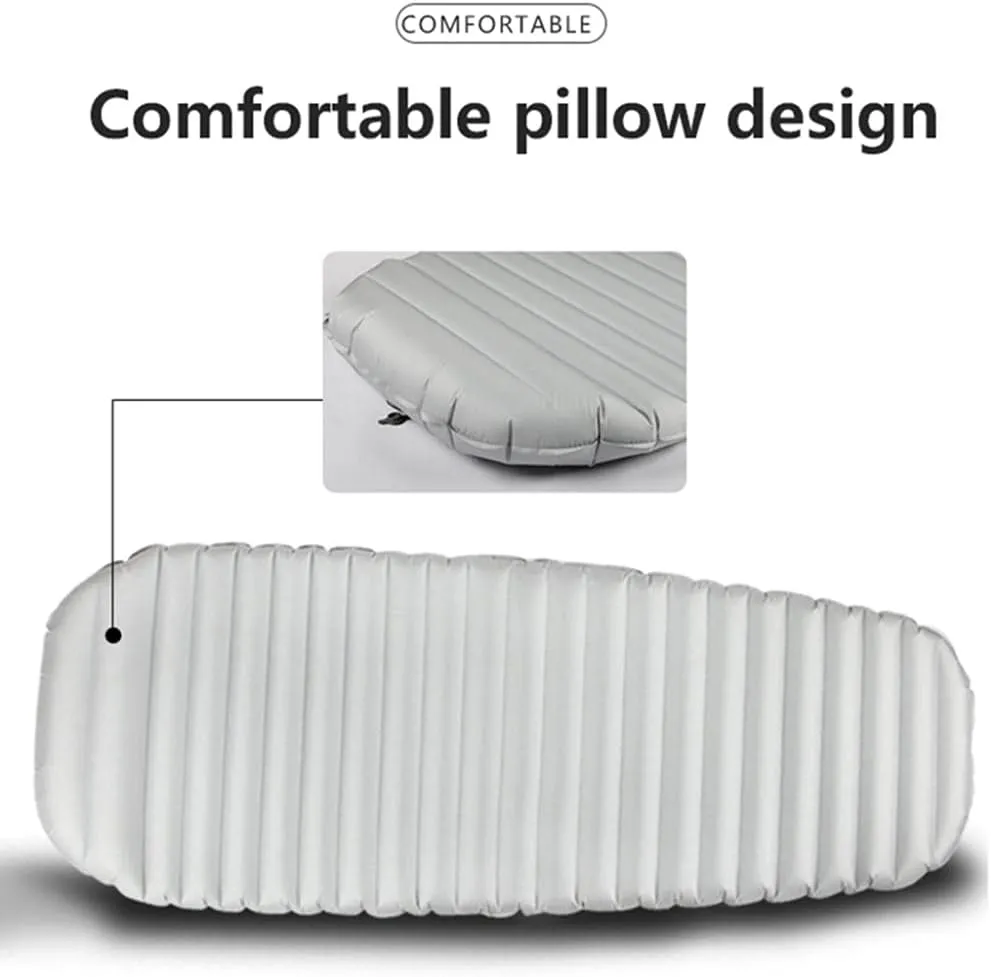 Self Inflating Camping Mat, Portable Inflatable Sleeping Mat Camping Mats, Widen & Thicken Sleeping Mat Pad with Inflating Pump, Widen & Thicken Sleeping Mat Pad with Pillow