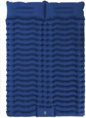 Self-Inflating Mattress, Outdoor Sleeping mat, Camping Tent Sleeping mat, Portable Double Mattress.(Blue)