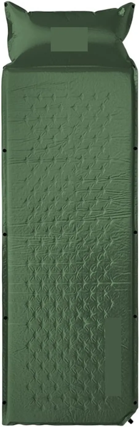 Self-Inflating Sleeping Pad Dampproof Air Sleeping Pad Camping Mat with Inflatable Pillow for Outdoor Camping