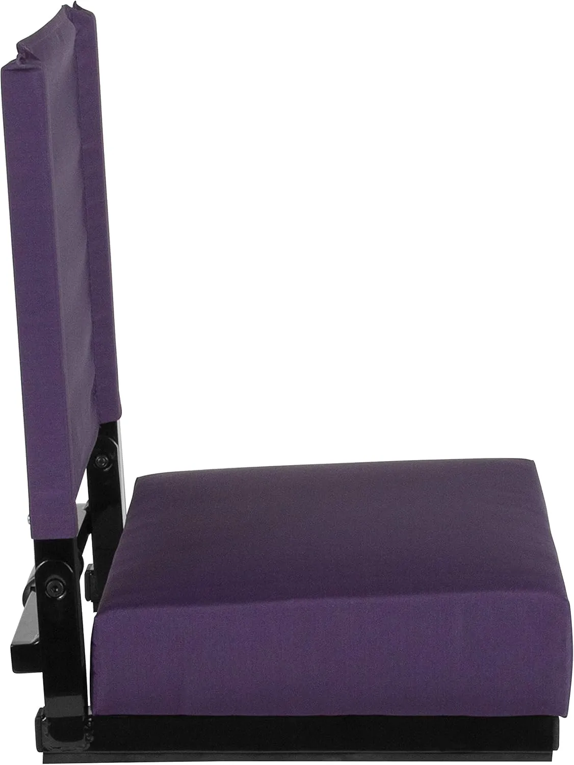 Set of 2 500 lb. Rated Lightweight Stadium Chair with Ultra-Padded Seat