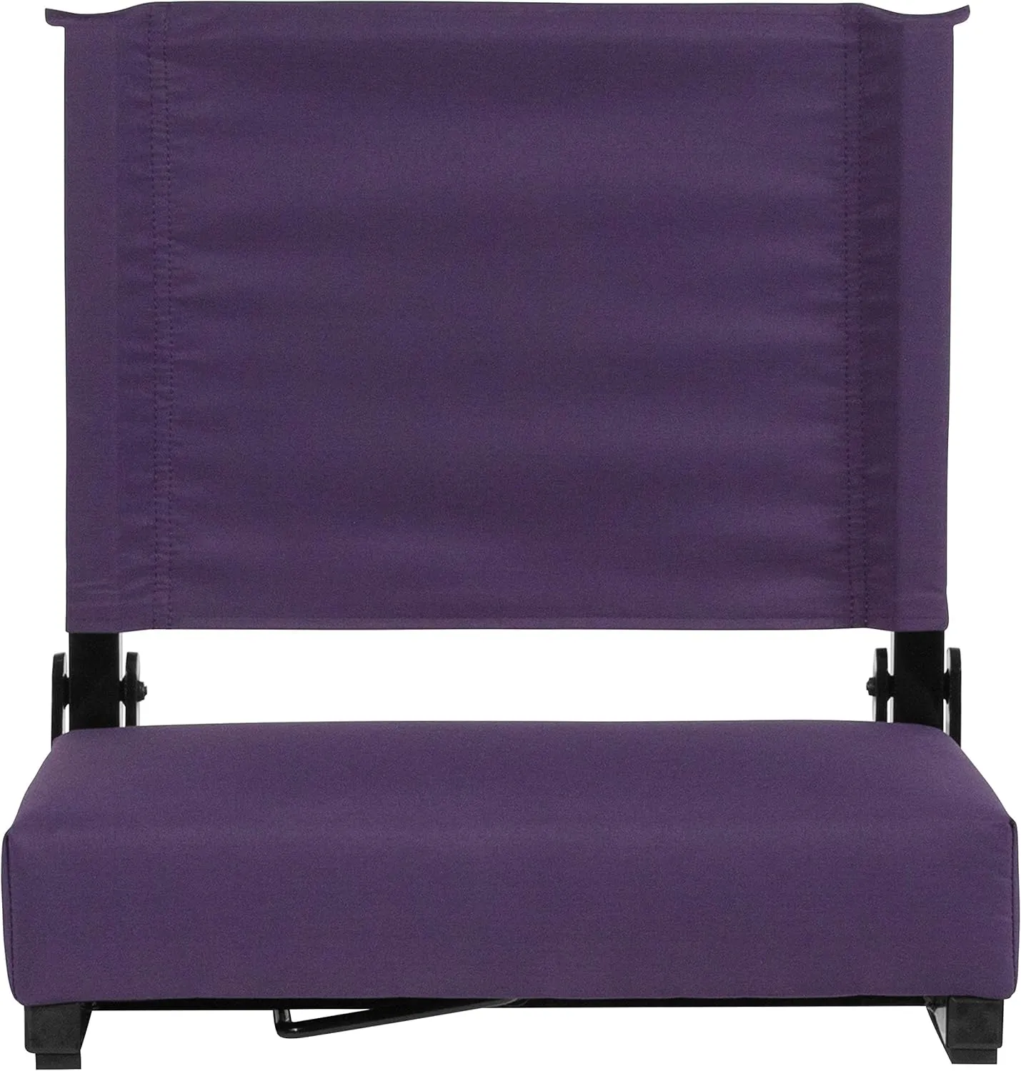 Set of 2 500 lb. Rated Lightweight Stadium Chair with Ultra-Padded Seat