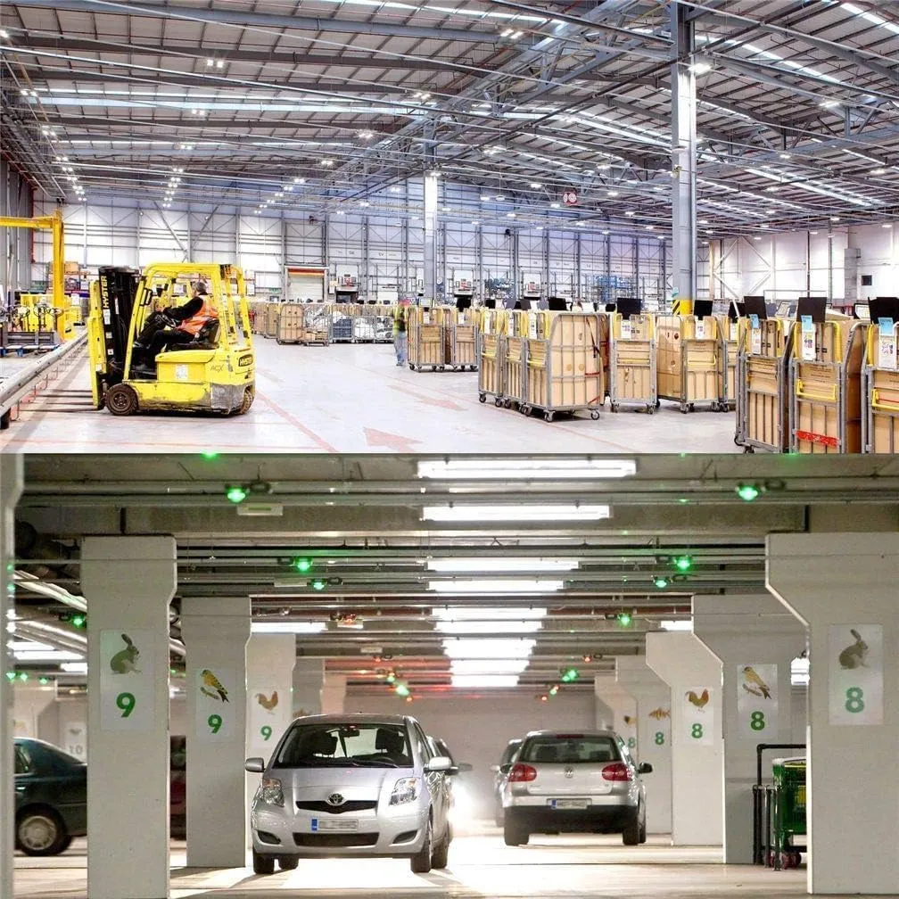 SHOPLED 8FT LED Shop Light, 72W 9360LM 6000K Cool White, T8 LED Tube Lights Fixture, High Output, 8 Foot Shop Lights for Garage, Workshop, Warehouse, Plug and Play, 25 Pack