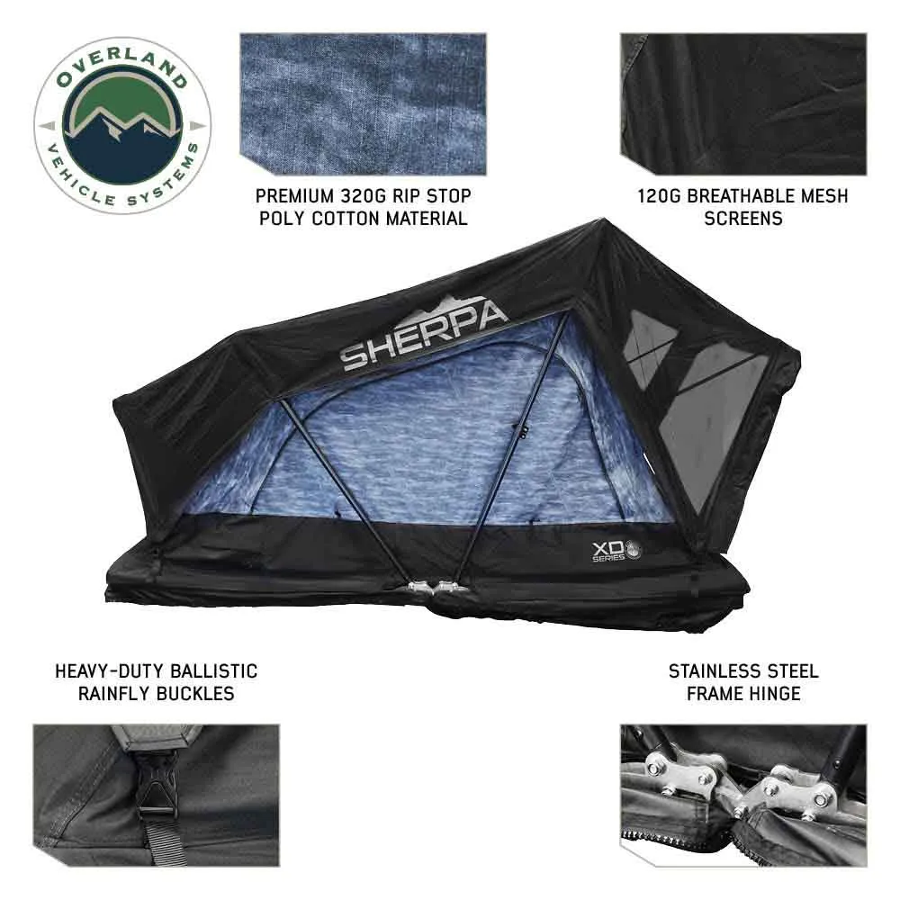 Sided Black & Roof Solo Tent, XD Grey Body Top Soft Sherpa Person, Exclusive savings Rainfly - 1 Creative