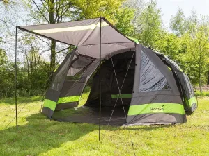 Skandika Kambo 6 Tent Tunnel 6 Person in Black & Green (SKA0037)