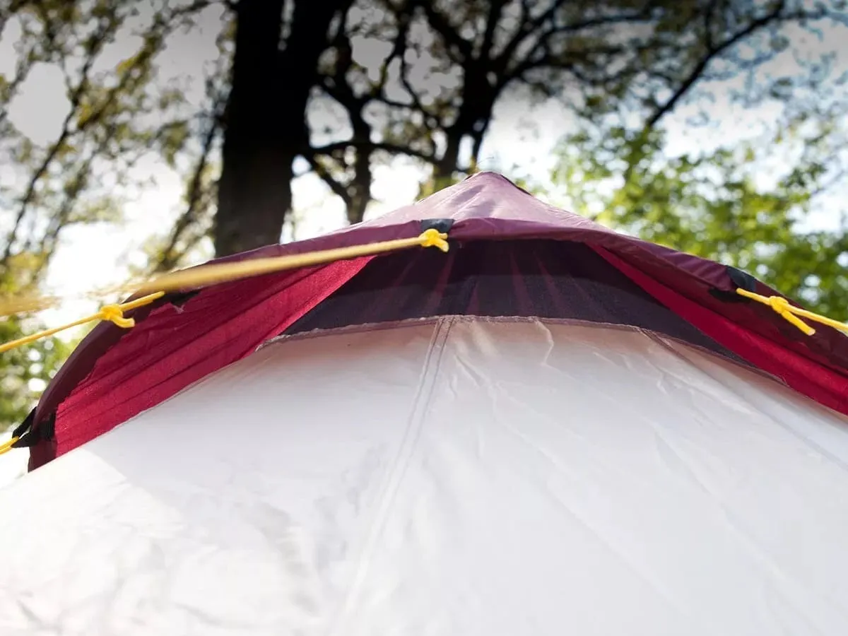 Skandika Tipii 200 Tent 6 Person in Beige & Red (SKA0039)