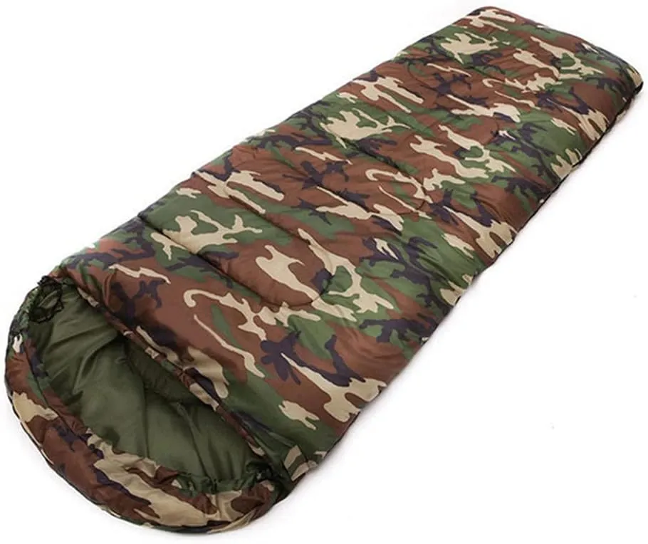Sleeping Bag for Adults, Envelope Compact Outdoor Sleeping Bags, with Compression Sack, for Adults & Kids -Indoor & Outdoor, Camping, Backpacking, Hiking