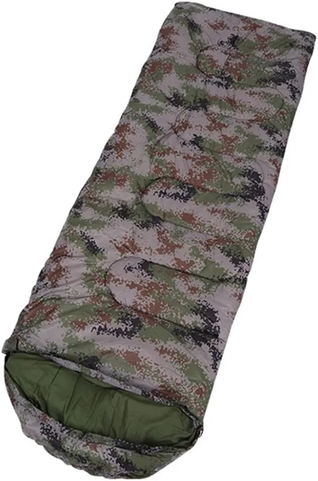Sleeping Bag for Adults, Envelope Compact Outdoor Sleeping Bags, with Compression Sack, for Adults & Kids -Indoor & Outdoor, Camping, Backpacking, Hiking