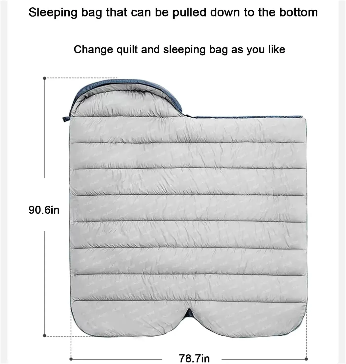 Sleeping Bag, Outdoor Camping Sleeping Bag, Widened Adult Portable Sleeping Bag, Envelope Sleeping Bag