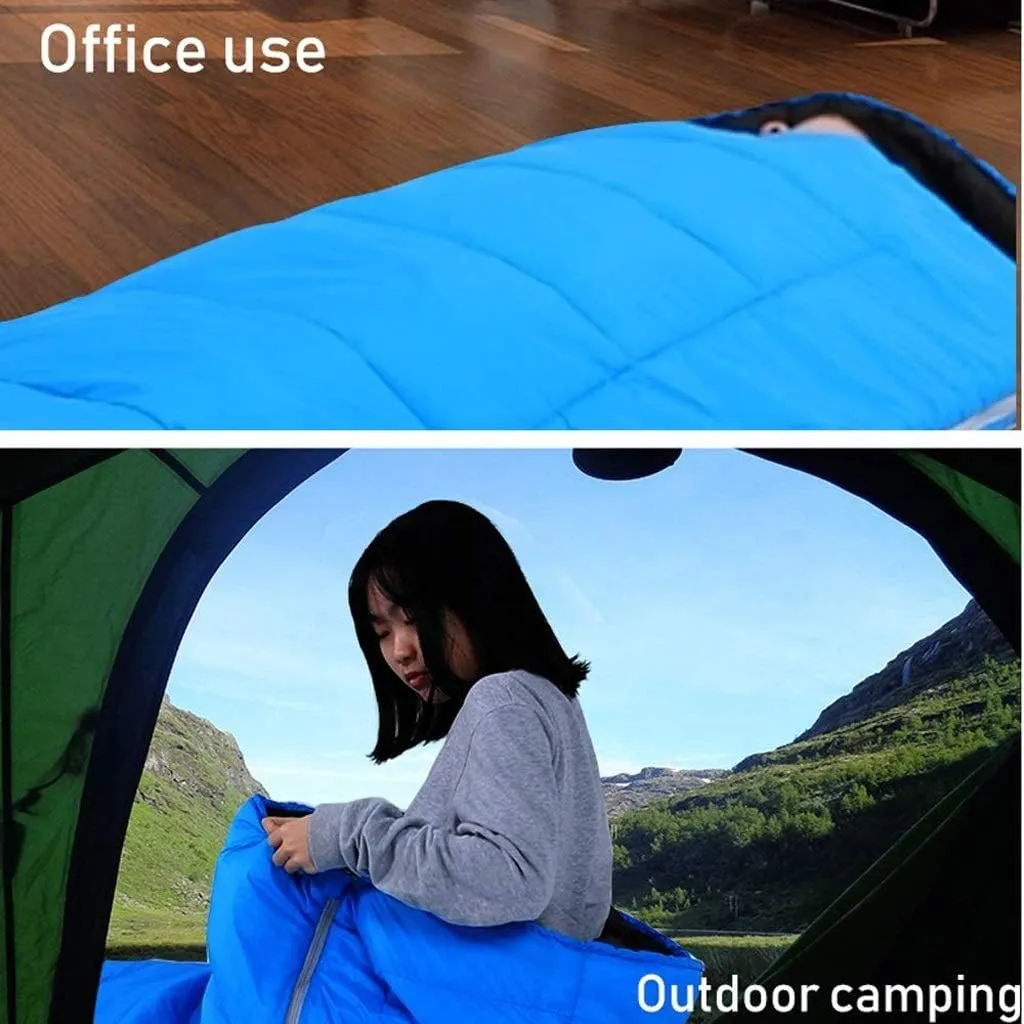 Sleeping Bag, Ultralight Outdoor Envelope-Shaped Sleeping Bag Portable Compact with Compression Sack 4 Seasons Comfortable for Camping