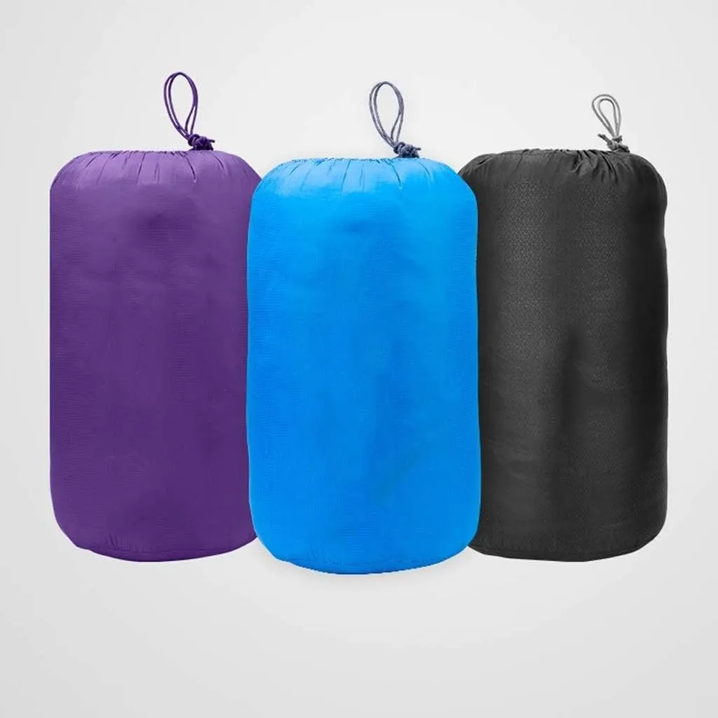 Sleeping Bag, Ultralight Outdoor Envelope-Shaped Sleeping Bag Portable Compact with Compression Sack 4 Seasons Comfortable for Camping